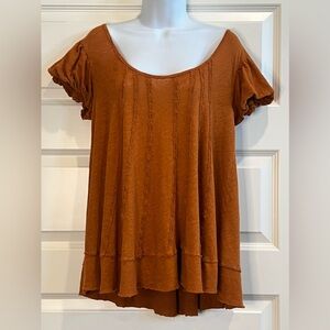 Free People We The Free Star Scoop Neck Top